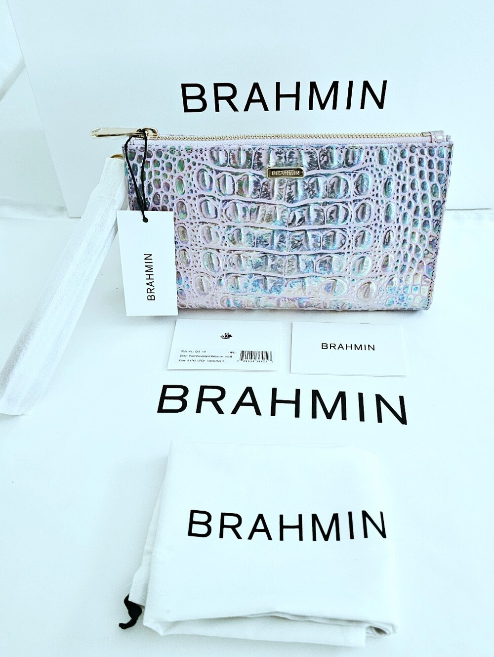 NWT Brahmin VIOLET WONDERLAND Daisy